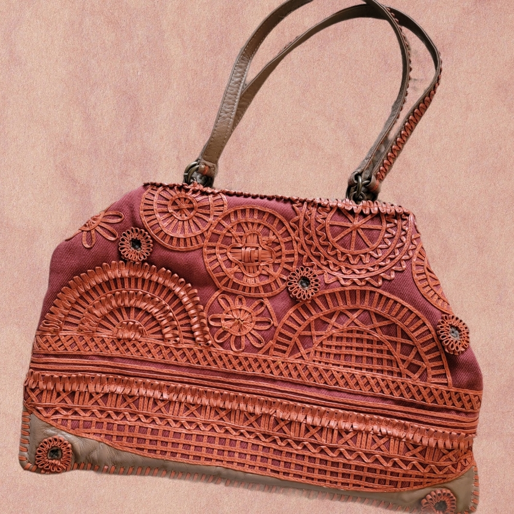 JAMIN PEUCH SATCHEL HANDBAG